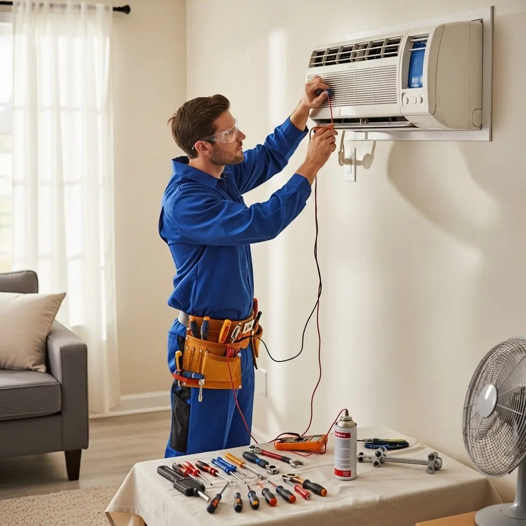 Konak Gorenje Gorenje klima gaz dolumu ve bakım – Enerji verimliliği artırıldı. - Teknik servis örneği